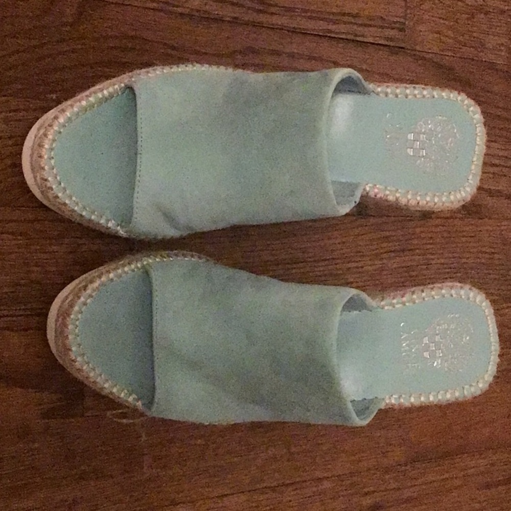 Vince Camuto, aqua/turquoise blue sz 10